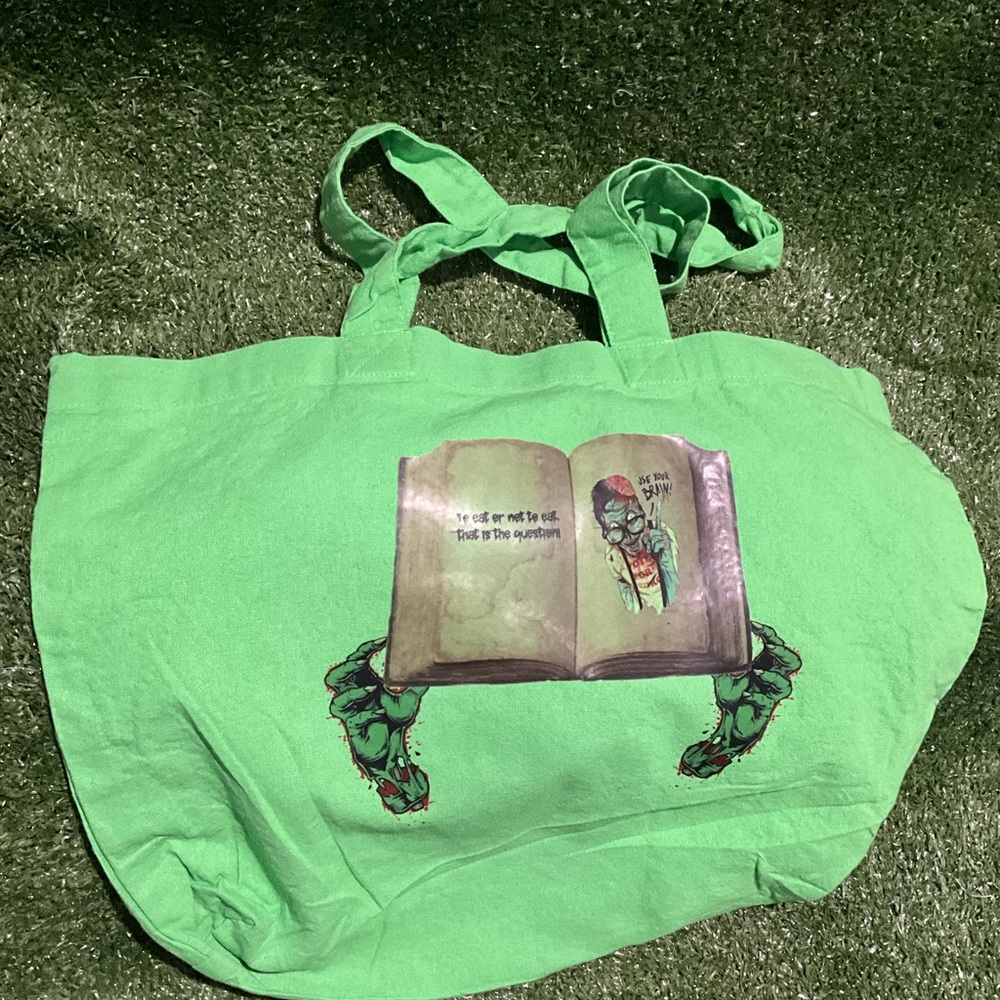 Green Zombie Tote